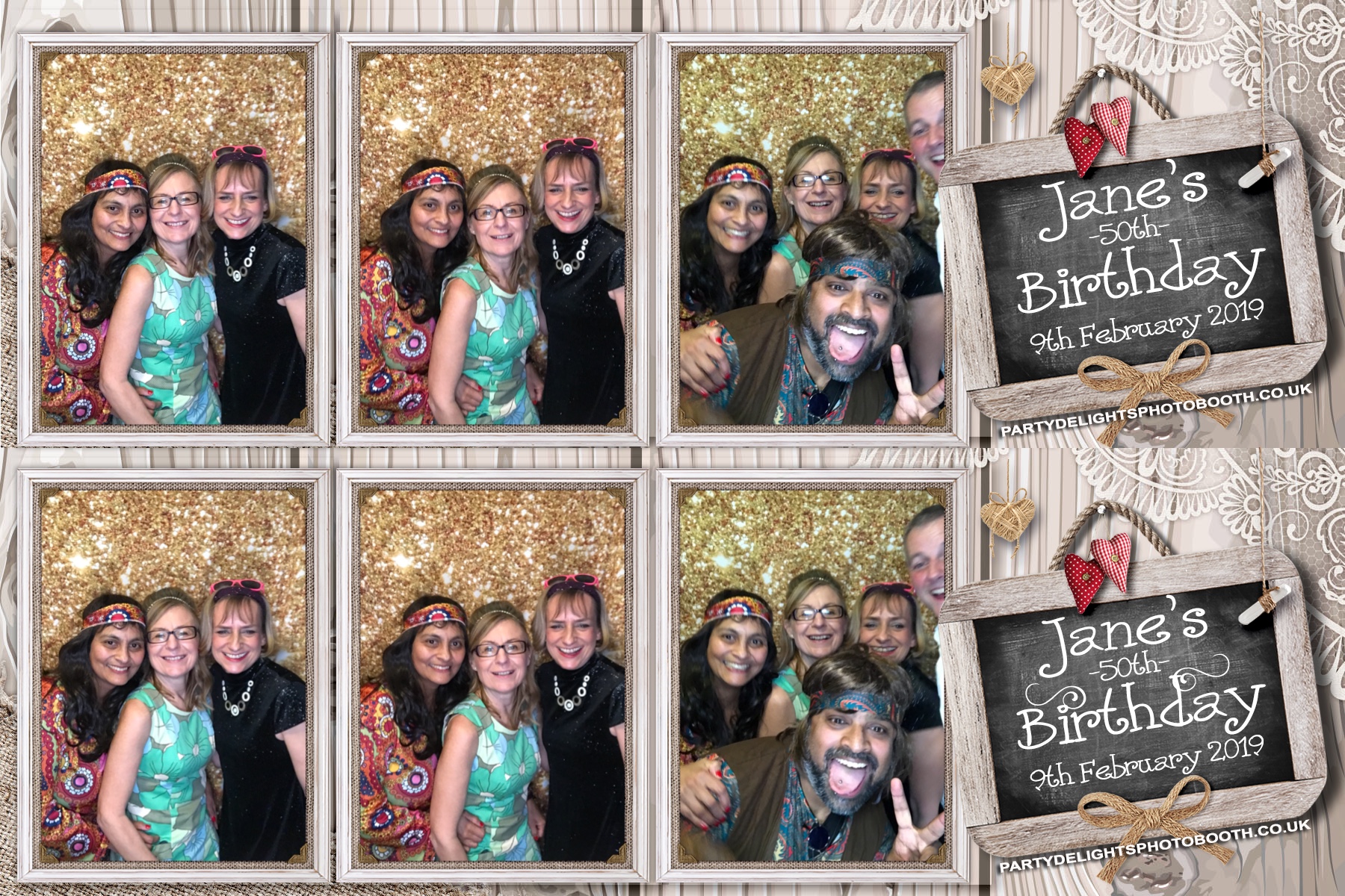 Jane’s 50th - Prints | View more photos from the event at gallery.partydelightsphotobooth.co.uk/u/PartyDelightsPhotoBooth/Jane’s-50th-Prints